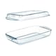 image 2 of Tray with lid Pasabahce Borcam Transparent Borosilicate Glass 1,9 L (4 Units) N/A