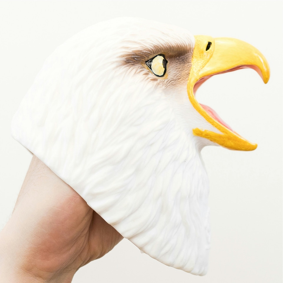 image 1 of Wild Thingz White Eagle Hand Puppet