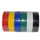 image 3 of PVC Insulation Electricians Electrical Tape Mixed Colour 6 Reels Flame Retardant
