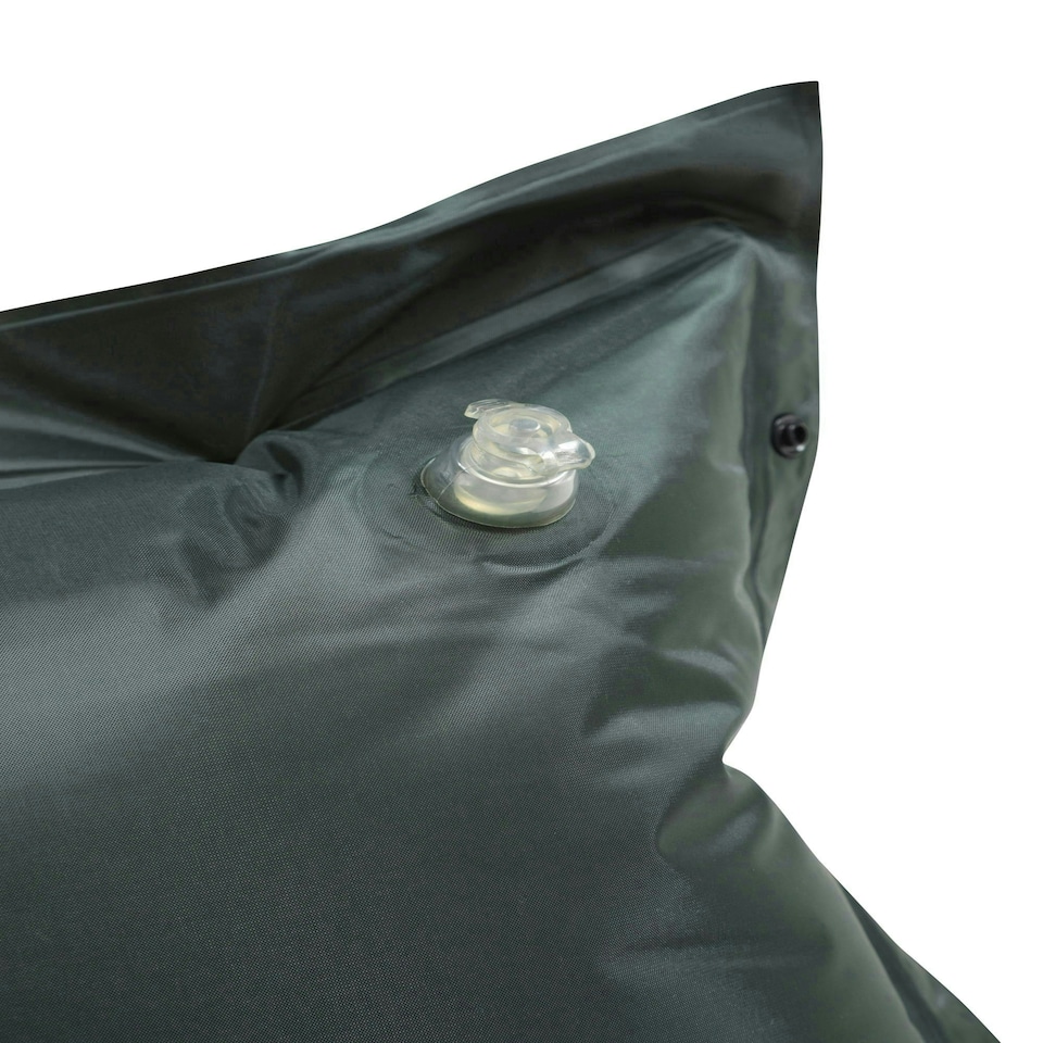 image 1 of Mountain Warehouse Self Inflating Mat with Pillow Snap Buttons Inflation Air Bed Green | One Size