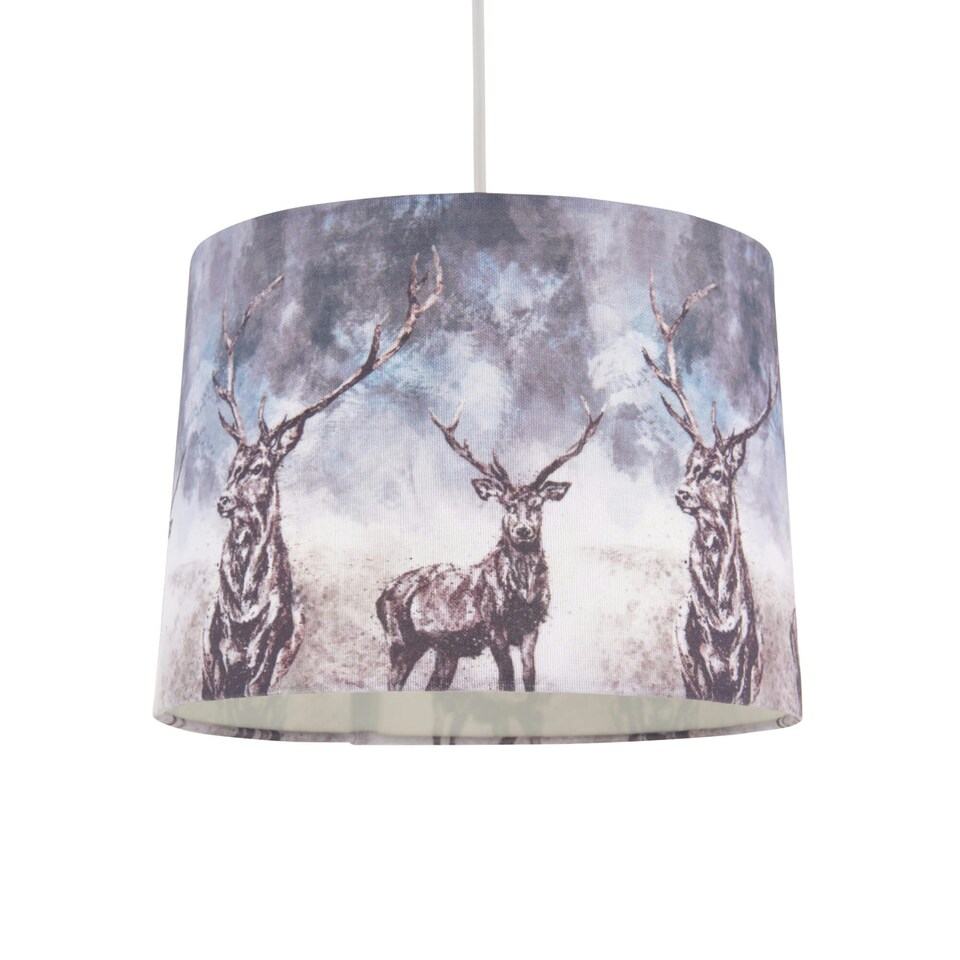 image 1 of Hamish Storm Printed Shade