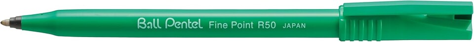 image 1 of Pentel R50 Fine Point Liquid Ink Rollerball Pens 0.8mm Pack of 12