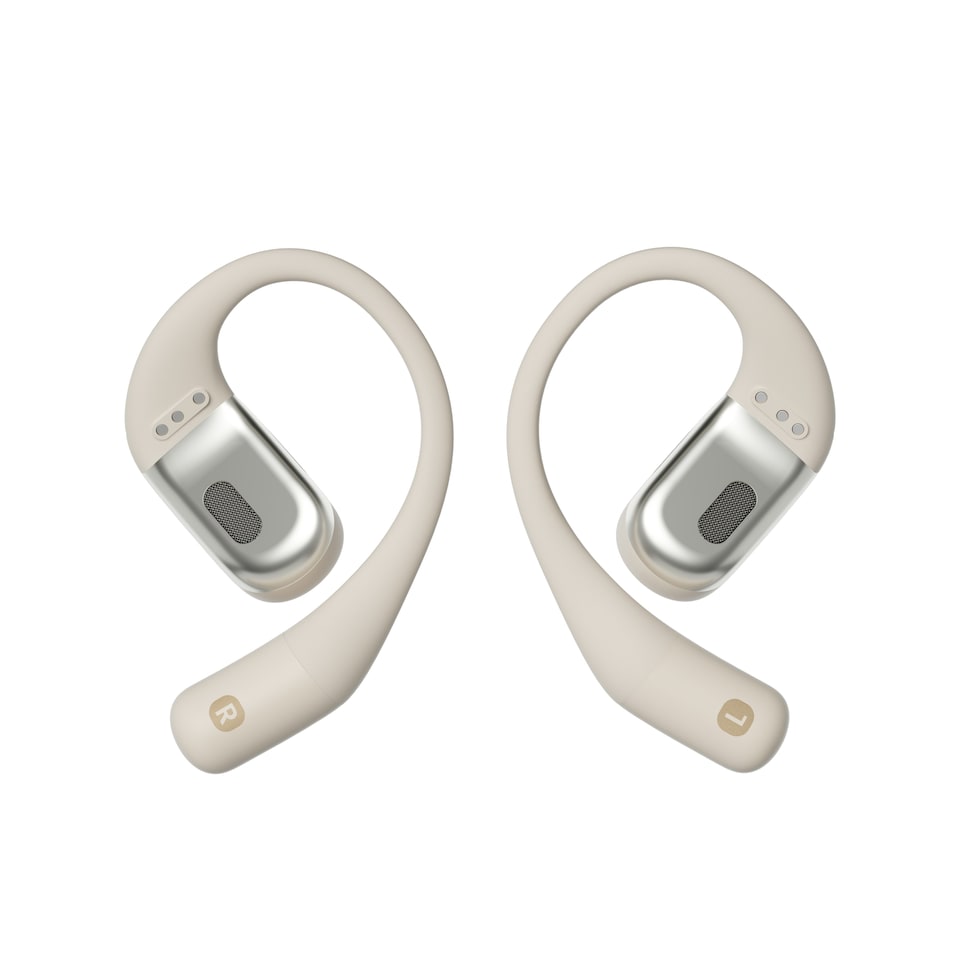 image 1 of SHOKZ OPENFIT BEIGE SPORTS HEADPHONES