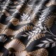 image 2 of Portfolio Home Jephson Botanical Soft Easy Care Bed Linen Bedding Duvet Cover Quilt Set With Pillow Case Black | Double
