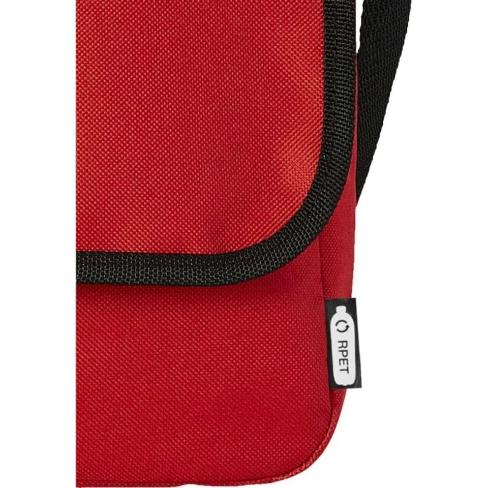 image 1 of Bullet Omaha Recycled Shoulder Bag - Red - One Size Red