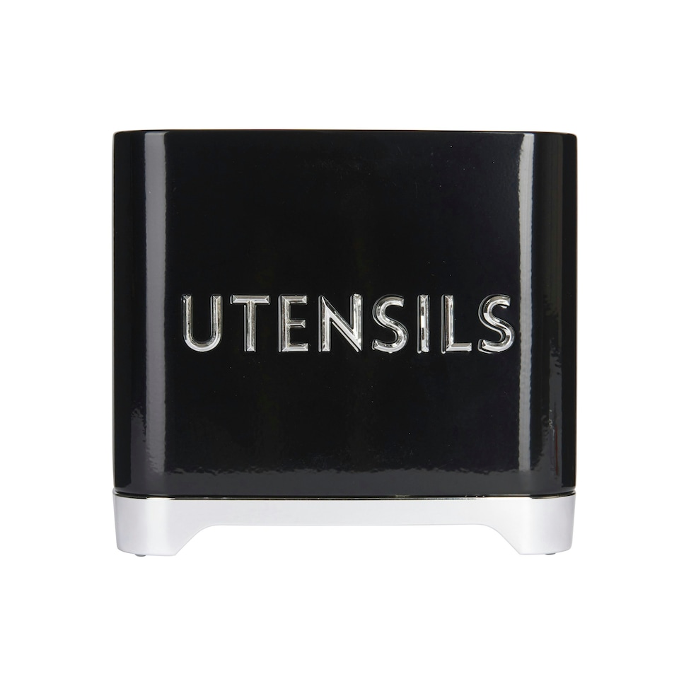 image 1 of Lovello Utensil Holder Black 20x10cm