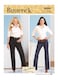 image 1 of Butterick 6840 Paper Sewing Pattern – Women’s Trousers, UK Sizes Rr (18W–20W–22W–24W), Intermediate