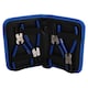 image 1 of 6" 150mm Internal And external Bent And Straight Circlip Plier Set In Carry Case