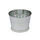 image 1 of Rink Drink Handmade Galvanized Iron Ice Bucket - 26.5cm - Silver