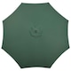 image 8 of Outsunny Outdoor Market Table 3(m) Parasol Umbrella Sun Shade with 8 Ribs, Green