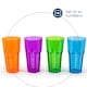 image 4 of Multicolour Plastic Tumbler Set of 4