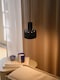 image 8 of Nordlux Matis Indoor Pendant Light Black Metal E27 On-Fixture Switch - Mains Powered, IP20