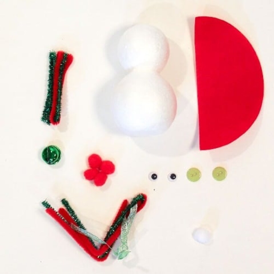 3D Snowman Christmas Craft DIY Kit