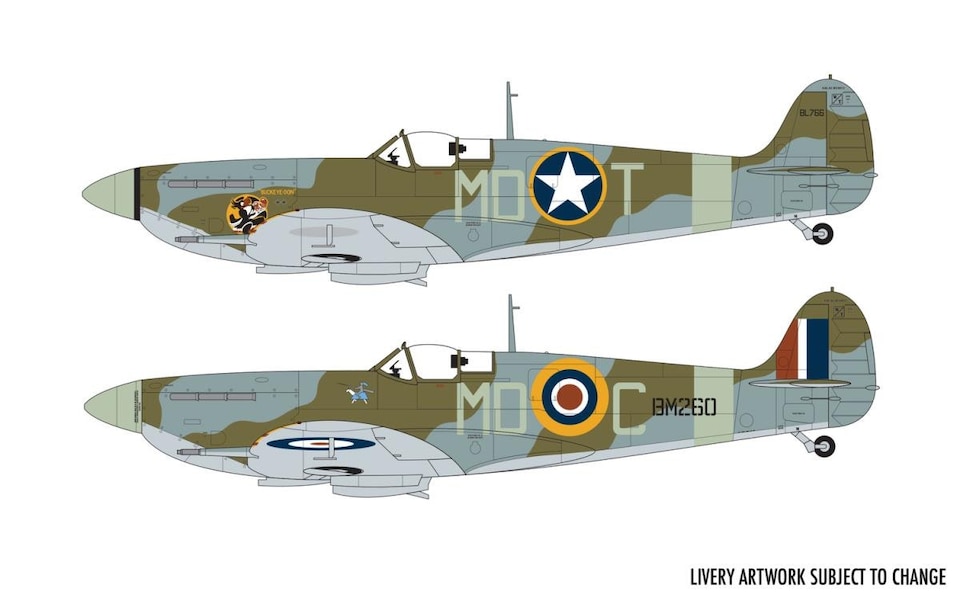 Airfix British Supermarine Spitfire Mk.Vb (1:48 Scale)