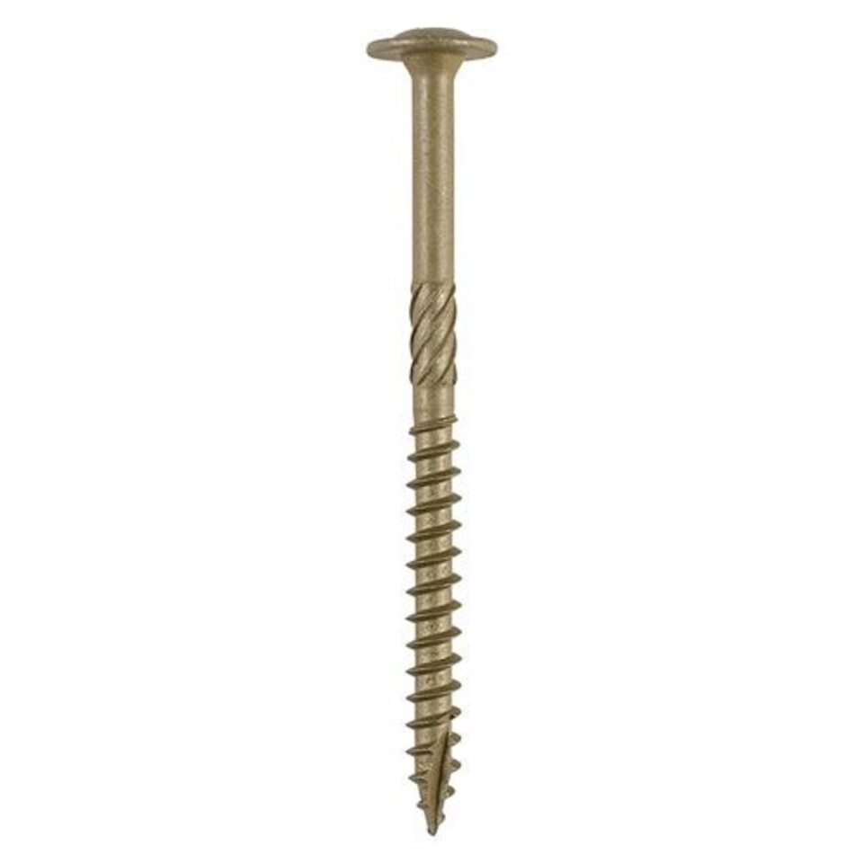 image 1 of Timco - Timber Screws - TX - Wafer - Exterior - Green (Size 6.7 x 95 - 6 Pieces)