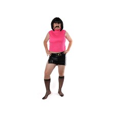 Rock Queen Housewife Costume - 4 Pcs | Multi | 2XL
