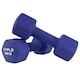 image 8 of Pair of 6kg Hex Anti Roll Neoprene Non Slip Hand Dumbbells Workout Weights