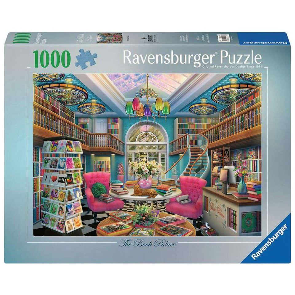 image 1 of Ravensburger The Book Palace 1000 Piece