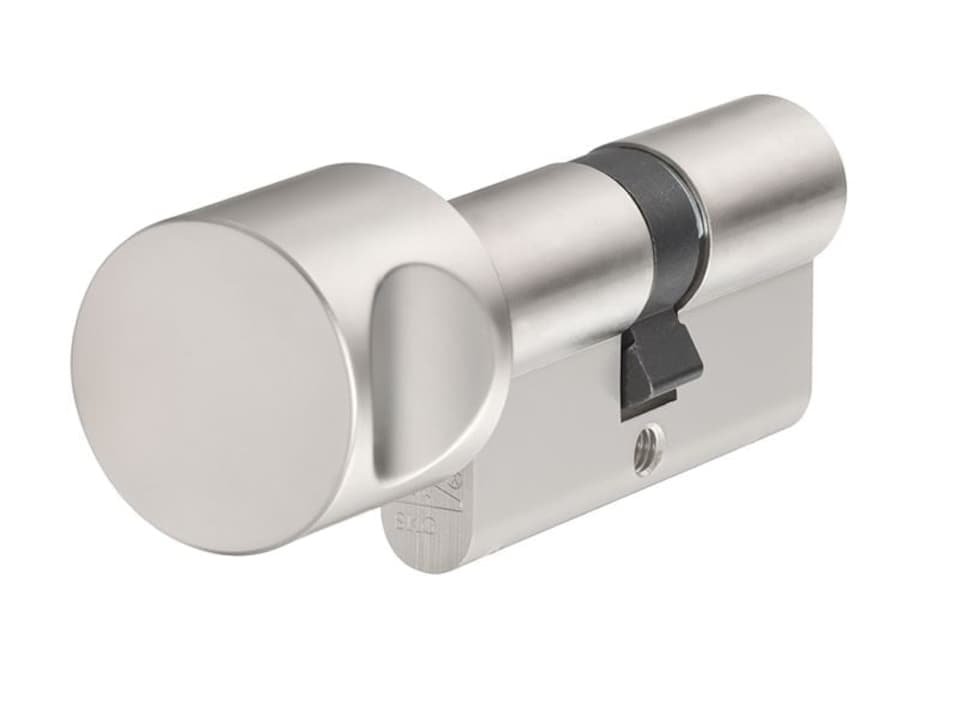ABUS Mechanical - KE60NP Euro Thumbturn Cylinder Nickel Pearl Z40mm / K50mm Visi