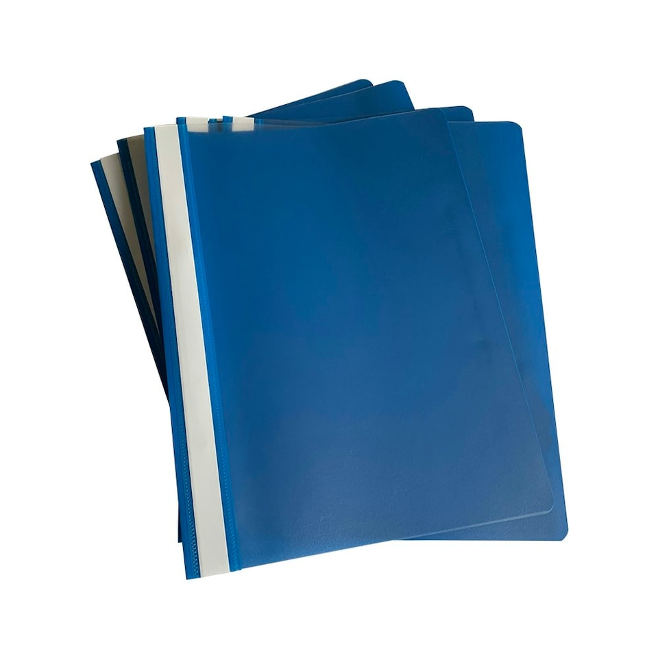 image 1 of Pack of 12 Blue A4 Project Folders by Janrax