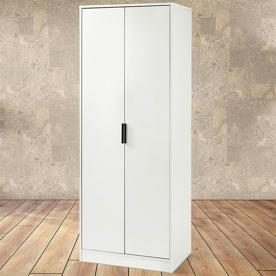 image 1 of Silk Grey 2 Door Soft Close Wardrobe