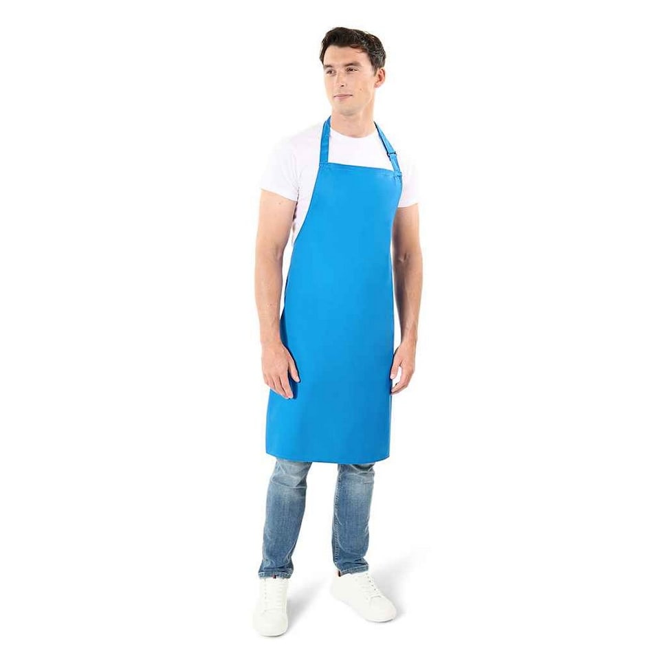 image 1 of Brand Lab Unisex Adult Apron | Blue | Turquoise | One Size | 1