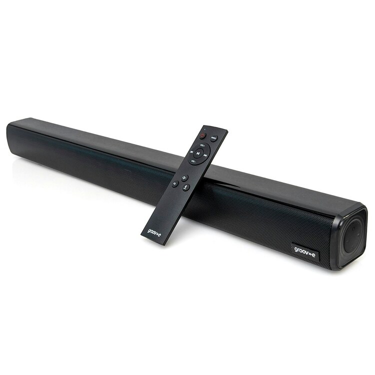 Groov-E Gvsb02Bk 50W Compact Bluetooth Soundbar