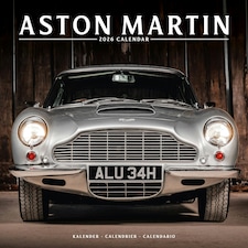 Aston Martin 2026 Calendar | Square Wall Calendar | Car Enthusiast Gift | Plastic Free Packaging | by Avonside Publishing