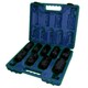 image 6 of 9pc Metric MM Deep Impact Thin Walled Hub Nut Sockets 12 Sided 29 - 38mm