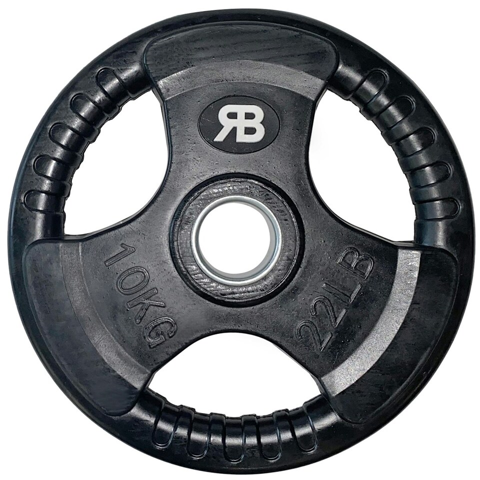 image 1 of Northern Tri-Grip Olympic Weight Plates Pair - 10Kg x 2