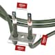 image 4 of SPARES2GO 3 Turn Heating Element for IKEA FOV9 FOV10P OV12 OV13 OV14 OV15 OV16 OV20 Fan Oven 2000w
