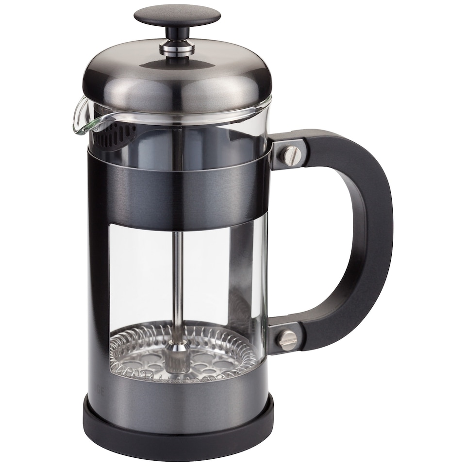 image 1 of Judge Borosilicate Glass Cafetiere 3 Cup 350ml Anthracite