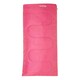 image 1 of Mountain Warehouse Kids Mini Sleeping Bag Insulated 2 Season Camping Boys Girls Pink | Bright Pink