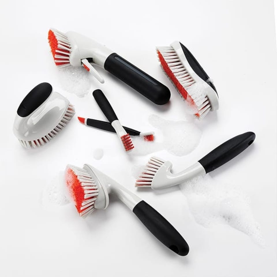 image 1 of OXO Good Grips Orange All-Purpose Scrub Brush