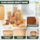 image 2 of ECONX 8oz Disposable Paper Soup Cups Food Containers with Lids Takeaway Tubs 50pc