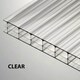 image 3 of Polycarbonate Roof Car Port 2 Post - Wood - L350 x W434 cm - Light Green Green