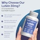 image 2 of Lutein 30mg - 120 Capsules