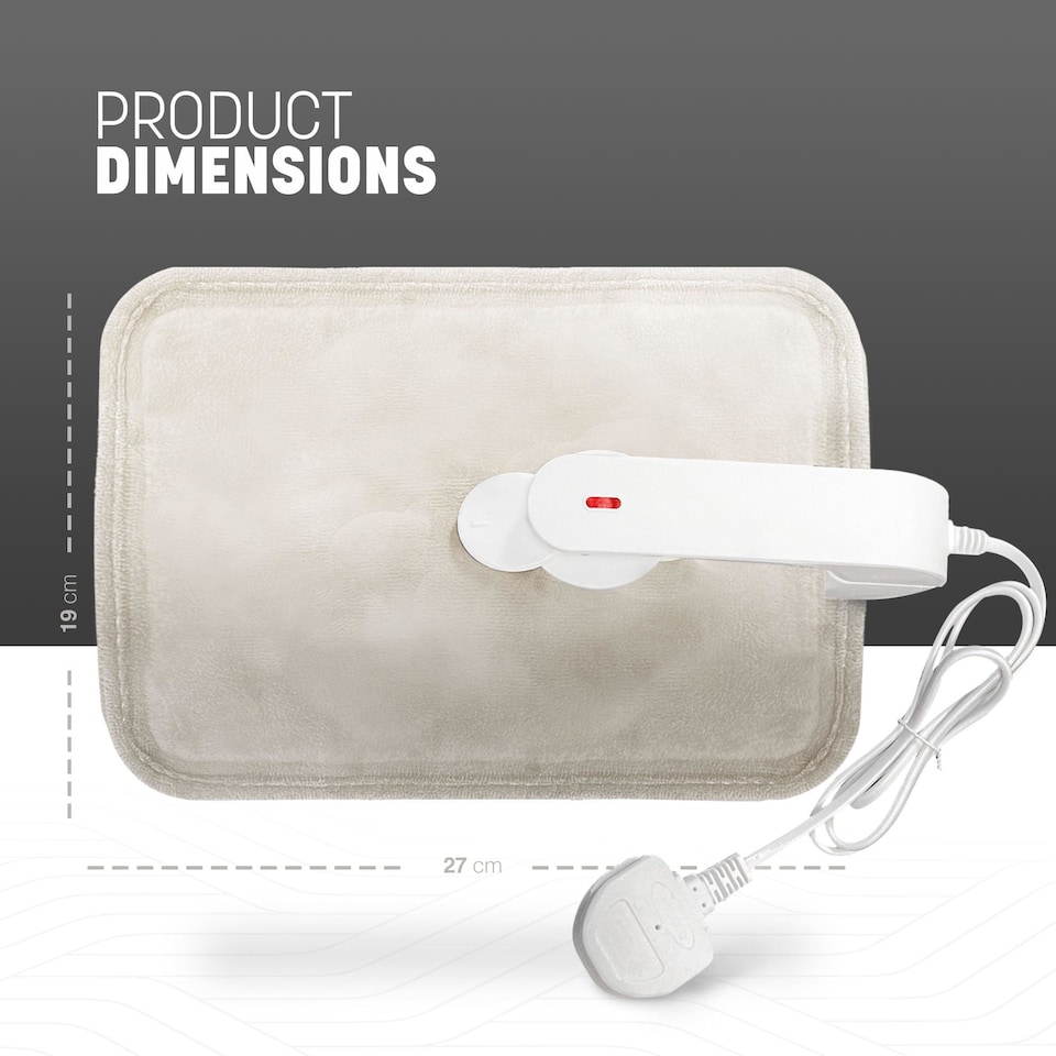 image 1 of Keplin Rechargeable Electric Hot Water Bottle Fast Heating Auto Shut Off