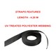 image 2 of Master Lock Spring Clamp Tie-down - Multi Colour - 4.25m (Pack of 2) Multi | 4.25m (Pack of 2)
