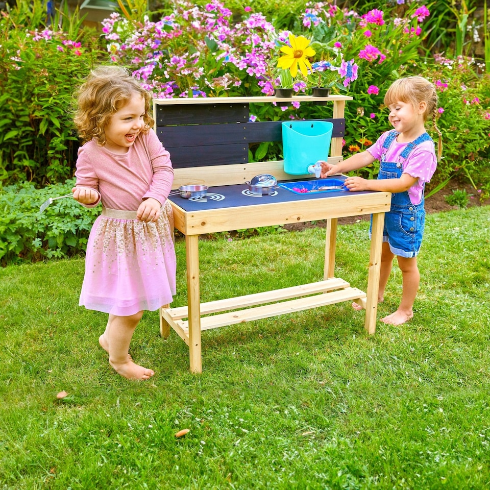 image 1 of TP Little Chef Wooden Mud Kitchen - FSC® certified