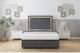 image 2 of Sloomy Sofia Gold Armour Coniston Divan Bed Base 2 Drawers Right Side With 26 Inch Strutted Headboard & 12 Inch Matching Footboard | Grey | Armour | King | 1