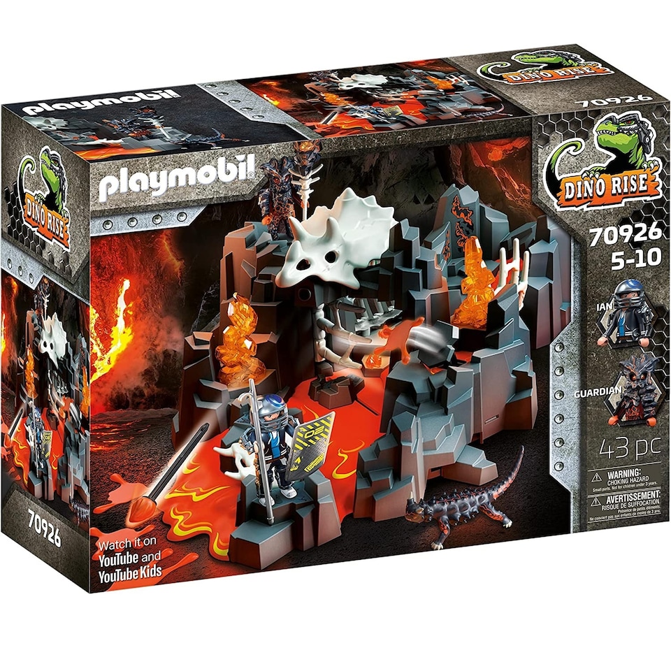 image 1 of Playmobil 70926 Dino Rise Guardian Of The Lava Mine