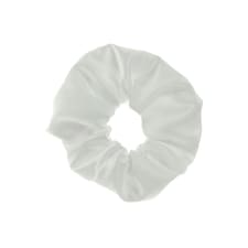 ShowQuest Plain Scrunchie - White - One Size