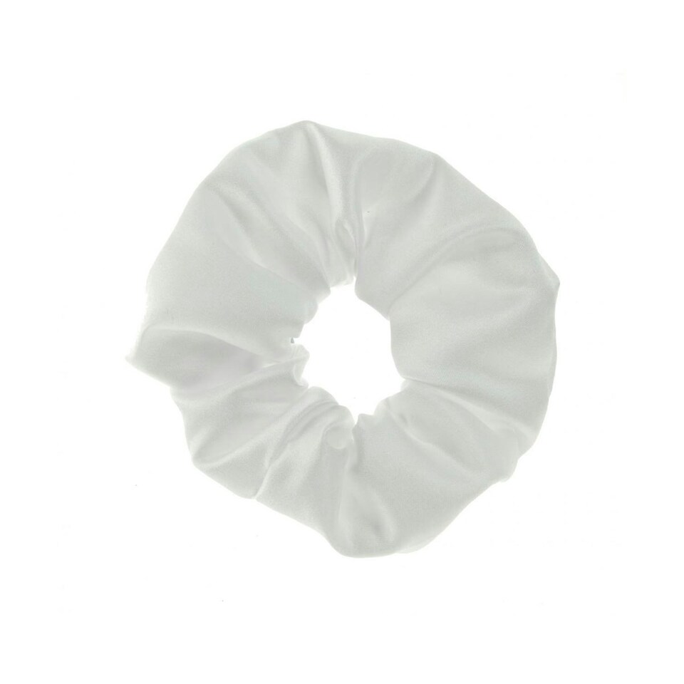 ShowQuest Plain Scrunchie - White - One Size