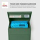 image 6 of SMART PARCEL BOX® Medium Front Access Green