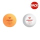 image 1 of Donic-Schildkroet 3-Star Avantgarde Table Tennis Balls (Pack of 6) - White/Red/Yellow - One Size