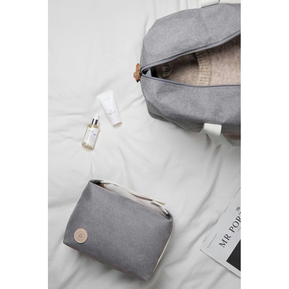 image 1 of Vinga Sortino Toiletry Bag - Grey - One Size | Grey