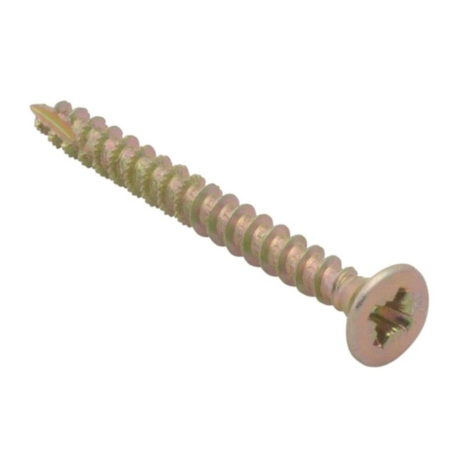 Forgefix Spectre Screw, Pz Compatible, Csk, Zyp - Multi Colour - 3.5 x 40mm