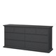image 3 of Paris Chest of 8 Drawers in Matt Grey