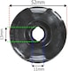 image 9 of SPARES2GO 3m Line & Spool compatible with Bosch Art 24 27 30 36 LI Strimmer Trimmer